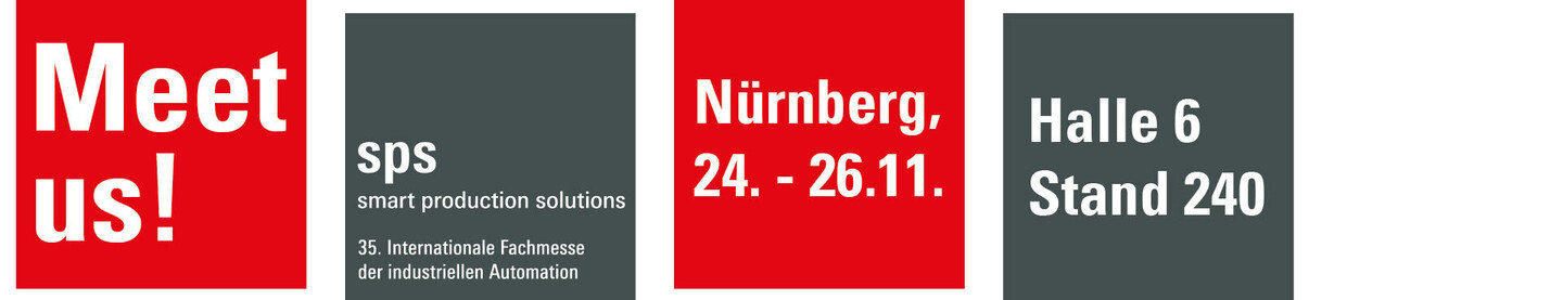 SPS Messe von 24. bis 26. November 2026